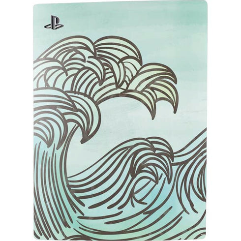 California Big Wave PS5 Console Skin