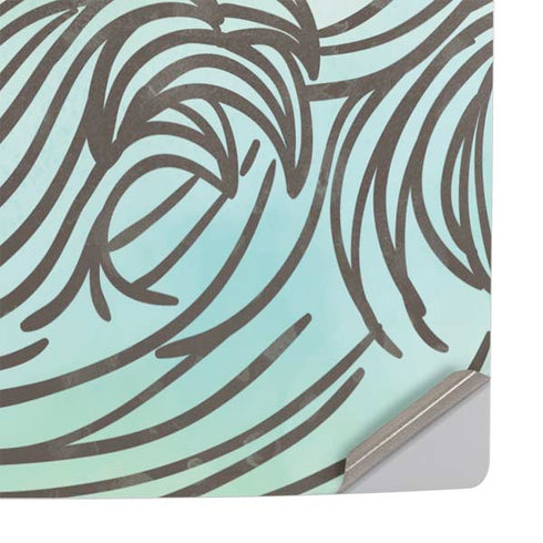 California Big Wave PS5 Slim Digital Edition Console Skin