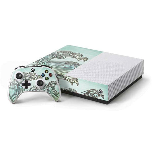California Big Wave Xbox One S All-Digital Edition Bundle Skin