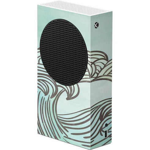 California Big Wave Xbox Series S Console Skin