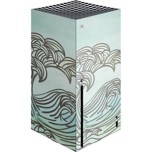 California Big Wave Xbox Series X Console Skin
