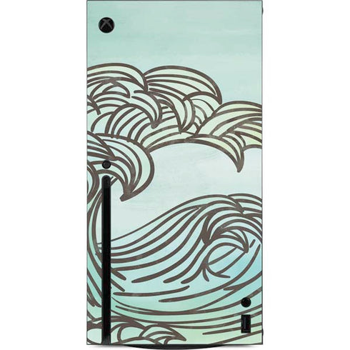 California Big Wave Xbox Series X Console Skin