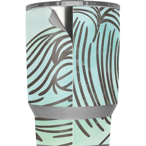 California Big Wave Yeti 20oz Tumbler Skin