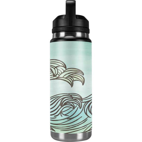 California Big Wave YETI Rambler 26oz Bottle Skin