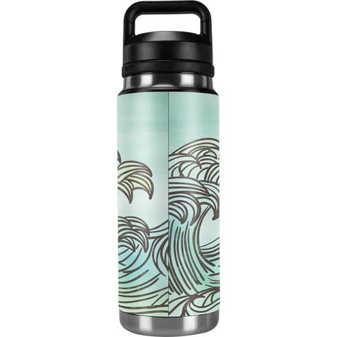 California Big Wave YETI Rambler 26oz Bottle Skin