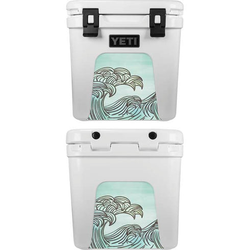 California Big Wave YETI Roadie 24 Hard Cooler Skin