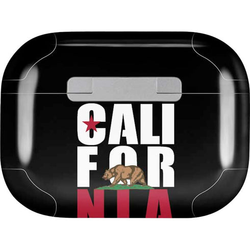 California Black Block AirPods Pro 2nd Gen Skin