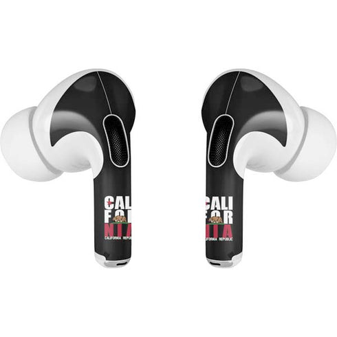California Black Block AirPods Pro 2nd Gen Skin