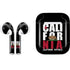 California Black Block Apple AirPods 2 Skin