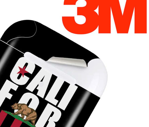 California Black Block Apple AirPods Skin