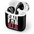 California Black Block Apple AirPods Skin