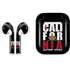 California Black Block Apple AirPods Skin