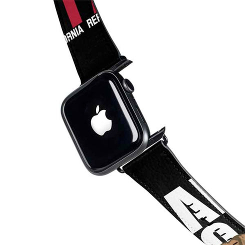 California Black Block Apple Watch Band 42-44mm
