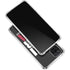 California Black Block Galaxy A12 Clear Case