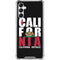 California Black Block Galaxy A14 5G Clear Case