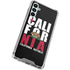 California Black Block Galaxy A14 5G Clear Case