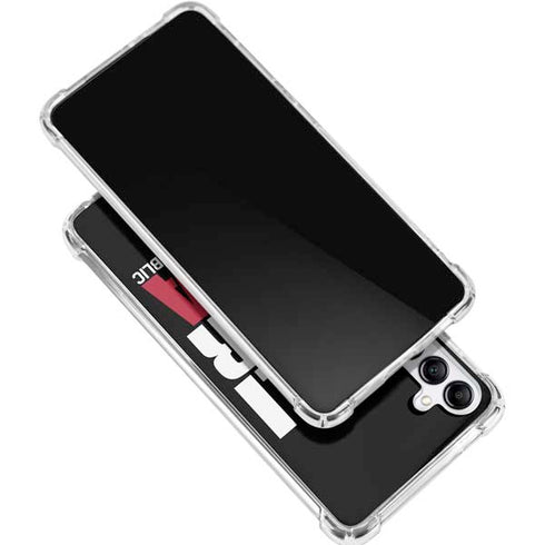 California Black Block Galaxy A15 5G Clear Case