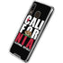 California Black Block Galaxy A30 Clear Case