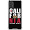 California Black Block Galaxy A32 5G Clear Case