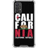 California Black Block Galaxy A32 5G Clear Case