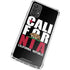 California Black Block Galaxy A32 5G Clear Case