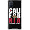 California Black Block Galaxy A51 5G Clear Case