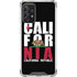 California Black Block Galaxy A72 5G Clear Case