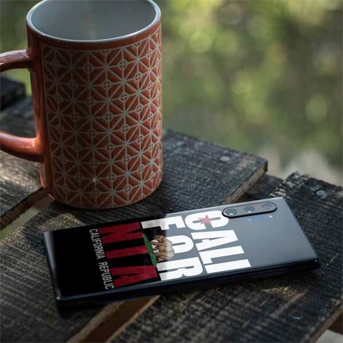 California Black Block Galaxy Note 10 Plus Skin