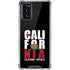 California Black Block Galaxy Note20 5G Clear Case