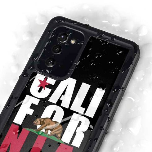 California Black Block Galaxy Note20 5G Waterproof Case
