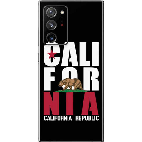California Black Block Galaxy Note20 Ultra 5G Skin