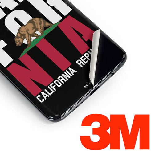 California Black Block Galaxy S10e Skin