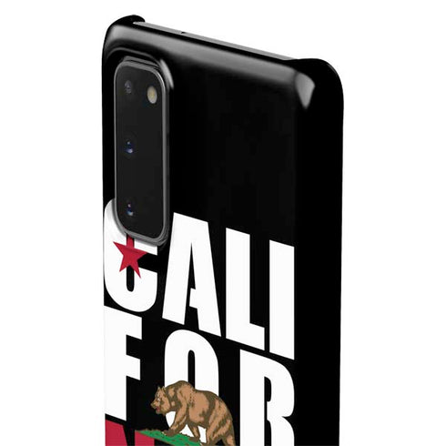 California Black Block Galaxy S20 Lite Case