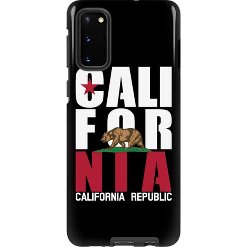 California Black Block Galaxy S20 Pro Case
