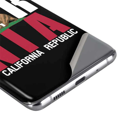 California Black Block Galaxy S20 Skin