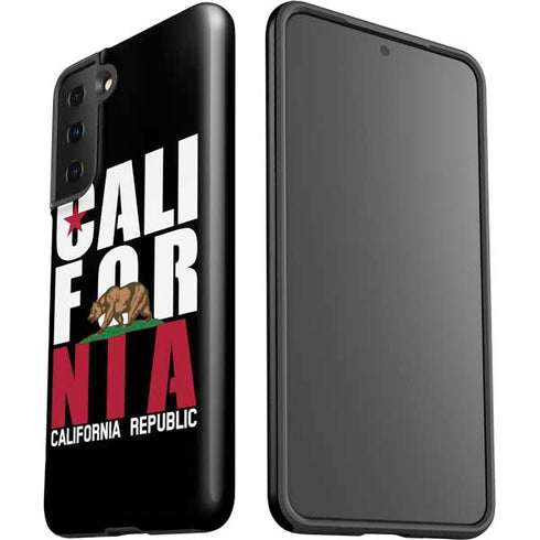 California Black Block Galaxy S21 FE Pro Case