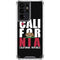 California Black Block Galaxy S21 Ultra 5G Clear Case