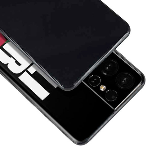 California Black Block Galaxy S21 Ultra 5G Skin