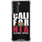 California Black Block Galaxy S22 Clear Case