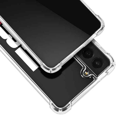 California Black Block Galaxy S22 Clear Case