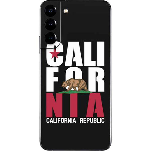 California Black Block Galaxy S22 Plus Skin