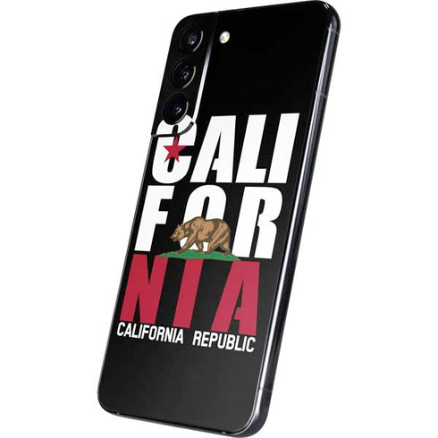 California Black Block Galaxy S22 Plus Skin
