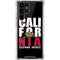 California Black Block Galaxy S22 Ultra Clear Case