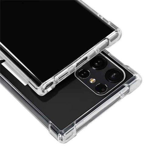 California Black Block Galaxy S22 Ultra Clear Case