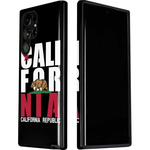 California Black Block Galaxy S22 Ultra Pro Case