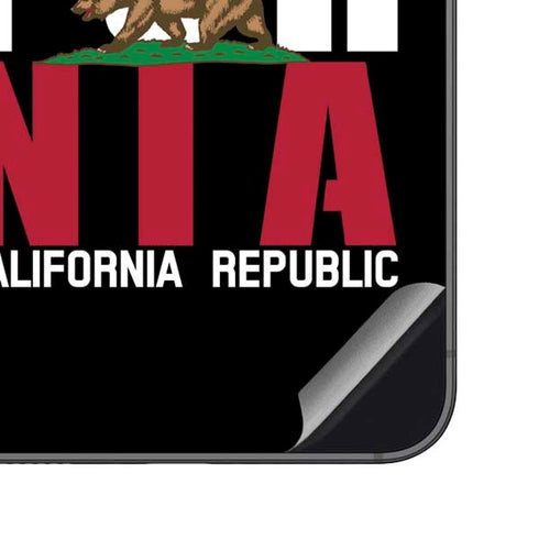 California Black Block Galaxy S23 FE Skin