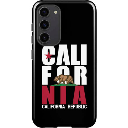 California Black Block Galaxy S23 Plus Pro Case