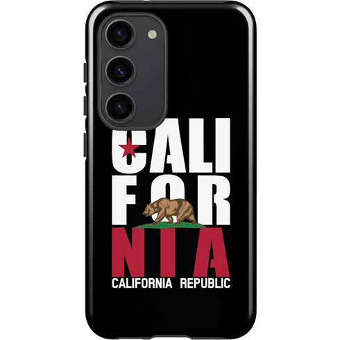 California Black Block Galaxy S23 Pro Case