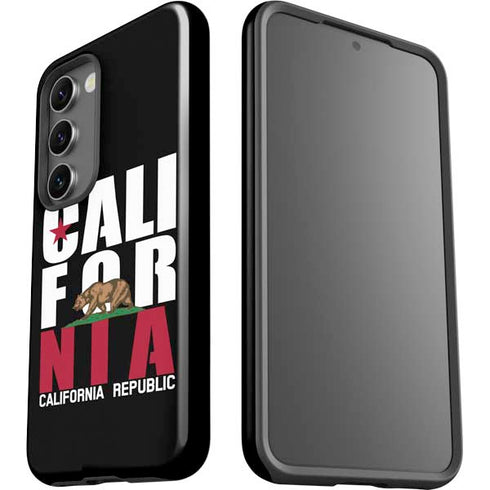California Black Block Galaxy S23 Pro Case