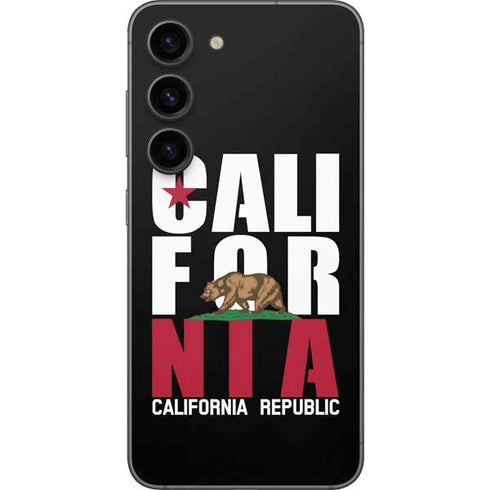 California Black Block Galaxy S23 Skin